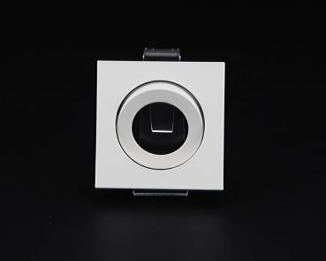 Preview: Rahmen für Lesath eckig, weiß