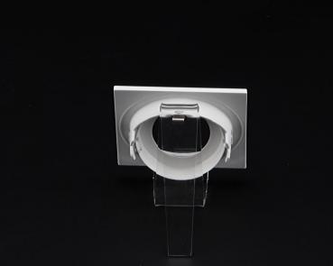 Preview: Rahmen für Lesath eckig, weiß