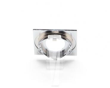 Preview: Rahmen für Lesath eckig, chrom