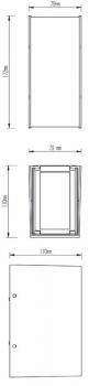 Wandaufbauleuchte, Arcturus I, 220-240V AC/50-60Hz, Leistung / Leistungsaufnahme: 5,50 W / 6,00 W