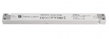 Deko-Light Netzgerät, LONG-FLAT, CV, LT-60-12, spannungskonstant, 220-240V AC/50-60Hz, 12V DC, 0-500