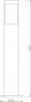 Stehleuchte, Porrima, 220-240V AC/50-60Hz, GU10, 1x max. 5,00 W