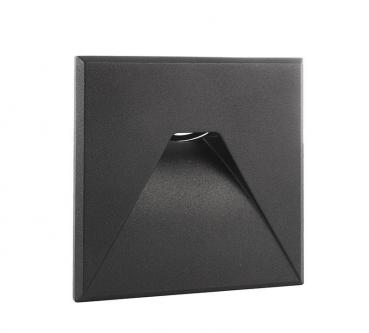 Abdeckung schwarz eckig für Light Base COB Indoor (563000)