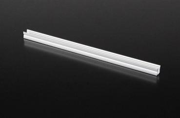 U-Profil hoch AU-02-08 für 8 - 9,3 mm LED Stripes, Silber-matt, naturbelassen, 3000 mm