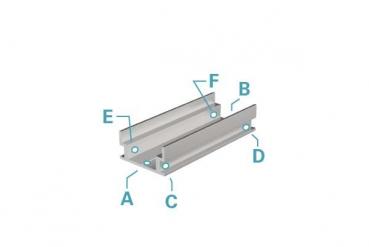 IP-Profile, U-flach AU-04-12