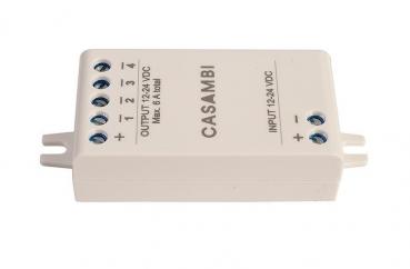 Casambi Controller, Bluetooth Controller CBU-PWM4, spannungskonstant, 12-24V DC, max.6 A, Leistung /