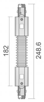 Preview: D Line Flexverbinder links-rechts