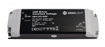 Deko-Light Netzgerät, BASIC, CV, Q8H-24-40W, spannungskonstant, 220-240V AC/50-60Hz, 24V DC, 0-1700