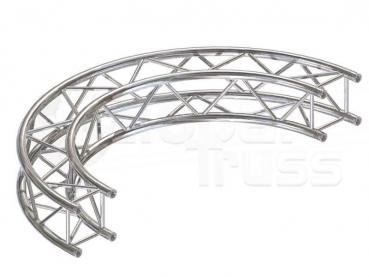 Kreisstück F14 für  4 Meter/ Kreis 1 Stück 45 °