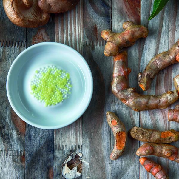 Keramikreibe für Ingwer und Gewürze