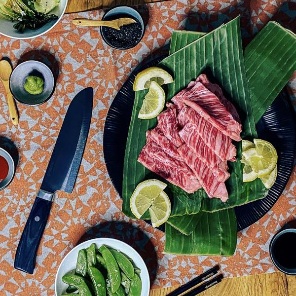 JAPAN Keramik-Santokumesser, Klinge: 14 cm