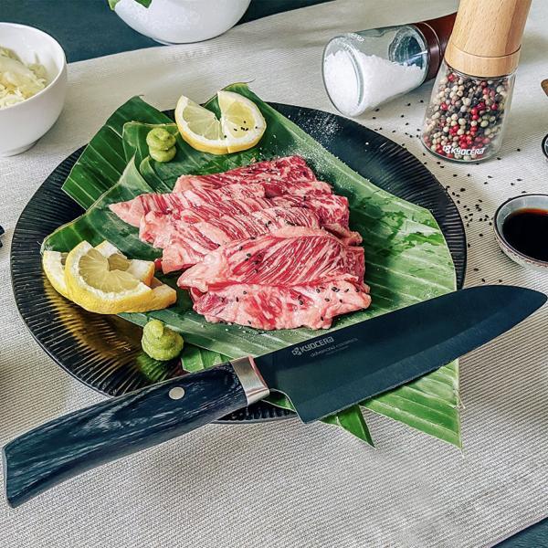 JAPAN Keramik-Santokumesser, Klinge: 14 cm