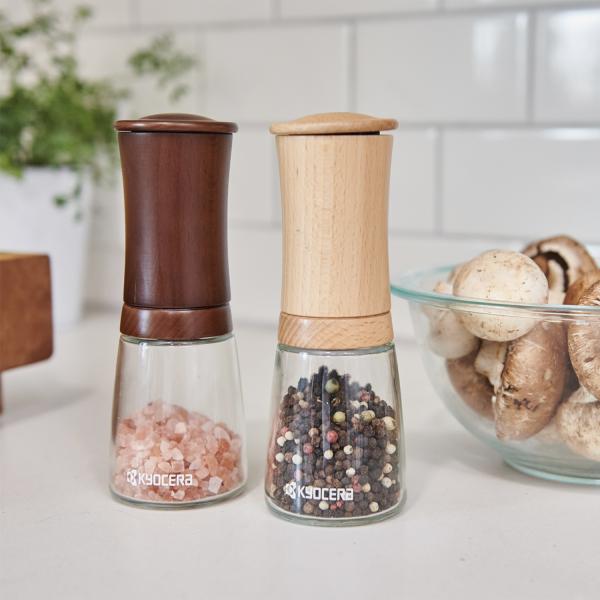 Keramik Universalmühle mit Buchenholz-Top