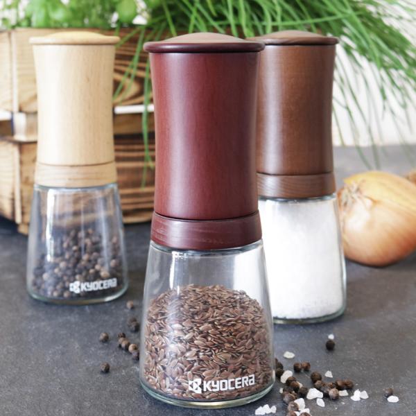 Keramik Universalmühle mit Buchenholz-Top