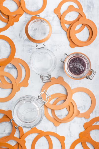 6er Pack Einkochringe für 0.35 - 2 Liter