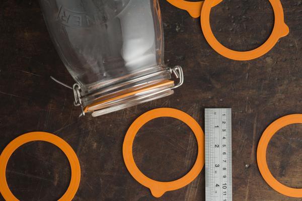 6er Pack Einkochringe für 3 Liter