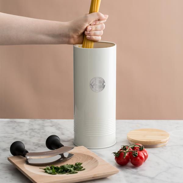 Living - Spaghettidose, pastellcreme, 2,5 Liter