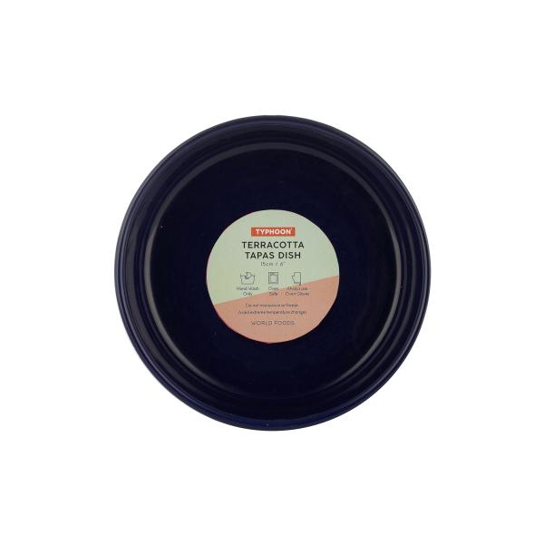 Worlds Foods - Tapas Schale / Ofenform, rund,dunkelblau, 15 cm