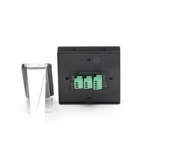 Deko-Light Controller, DMX Wandsteuerung X-Fade-6 II, dimmbar: DMX512 / IR Fernbedienung, 12-24V DC
