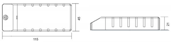 Deko-Light Netzgerät, BASIC, CC, CC35018/18W, stromkonstant, 220-240V AC/50-60Hz, 2-52V DC, 350 mA,