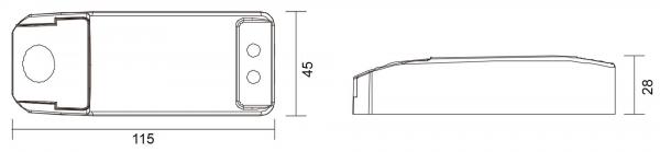 Deko-Light Netzgerät, BASIC, DIM, CV, HALOGEN, Ultra 70, spannungskonstant, dimmbar: Phasenan-/absch