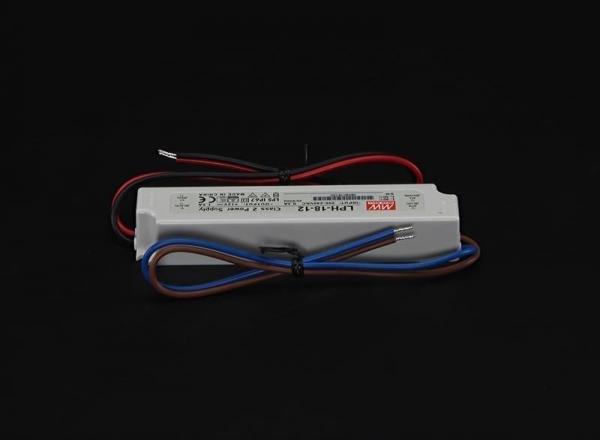 Meanwell Netzgerät, CV, LPH-18-12, spannungskonstant, 180-264V AC/50-60Hz, 12V DC, 0-1500 mA, 18,00