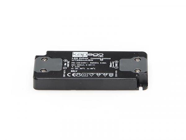Deko-Light Netzgerät, FLAT, CC, UT350mA/6W, stromkonstant, 220-240V AC/50-60Hz, 2-18V DC, 350 mA, 0,