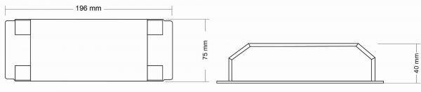 Deko-Light Netzgerät, BASIC, DIM, CV, HV DMX 24V/135W, spannungskonstant, dimmbar: DMX512, 100-240V