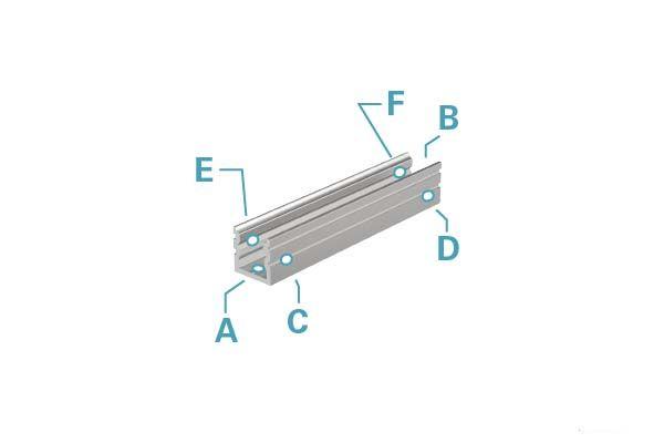 U-Profil hoch AU-02-05