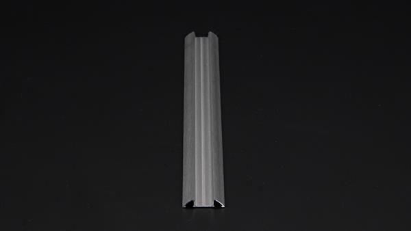 Unterbau-Profil flach AM-01-10 für 10 - 11,3 mm LED Stripes, Silber, gebürstet, 1000 mm