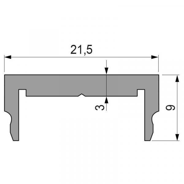 Trägerprofil, Profil-Träger T-02-20