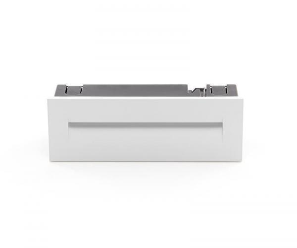 Wandeinbauleuchte, Yvette III, spannungskonstant, asymmetrisch, 220-240V AC/50-60Hz, Leistung / Leis