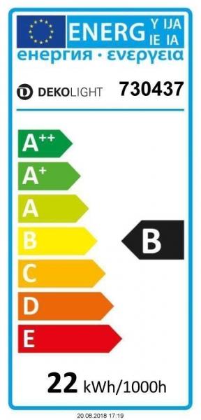 Bodeneinbauleuchte, Line V RGB, spannungskonstant, symmetrisch, 24V DC, Leistung / Leistungsaufnahme