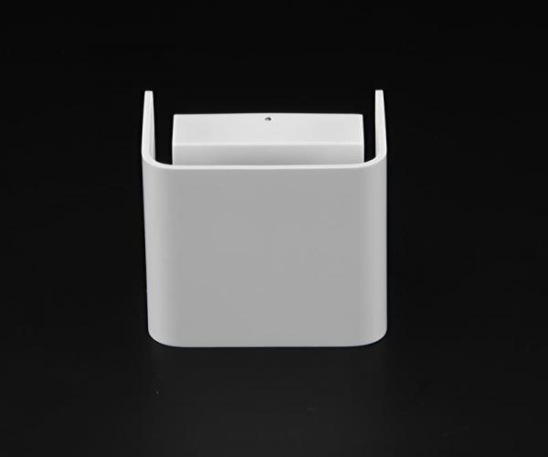 Abdeckung Crateris I Aluminium Weiß