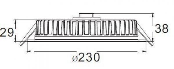 LED Panel Round III 26