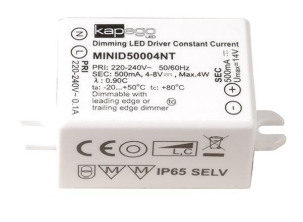 Deko-Light Netzgerät, MINI, DIM, CC, D50004NT/4W, stromkonstant, dimmbar: Phasenan-/abschnitt, 220-2
