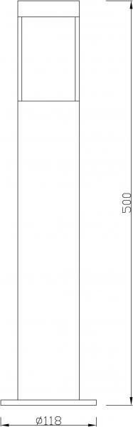 Stehleuchte, Porrima, 220-240V AC/50-60Hz, GU10, 1x max. 5,00 W