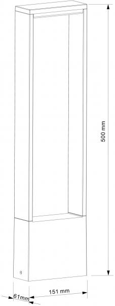 Stehleuchte, Cata IV, 100-240V AC/50-60Hz, Leistung / Leistungsaufnahme: 3,50 W / 4,00 W