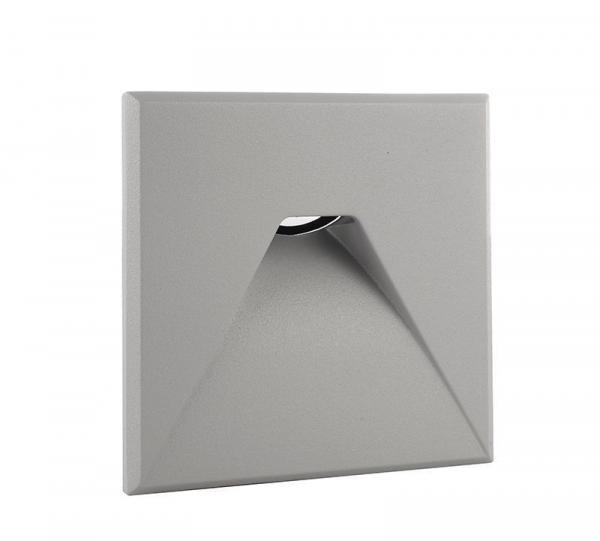 Abdeckung silber grau eckig für Light Base COB Indoor (563000)