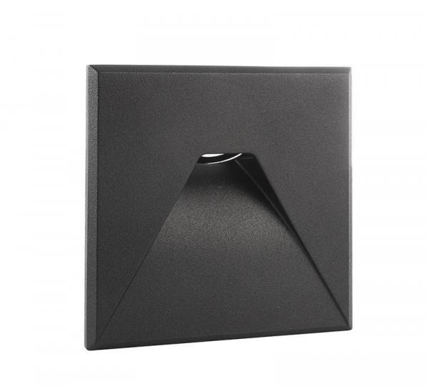 Abdeckung schwarz eckig für Light Base COB Indoor (563000)