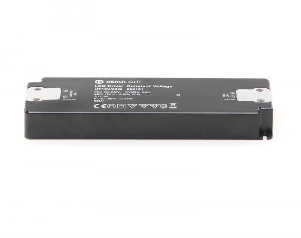 Deko-Light Netzgerät, FLAT, CV, UT12V/50W, spannungskonstant, 100-240V AC/50-60Hz, 12V DC, 0-4160 mA