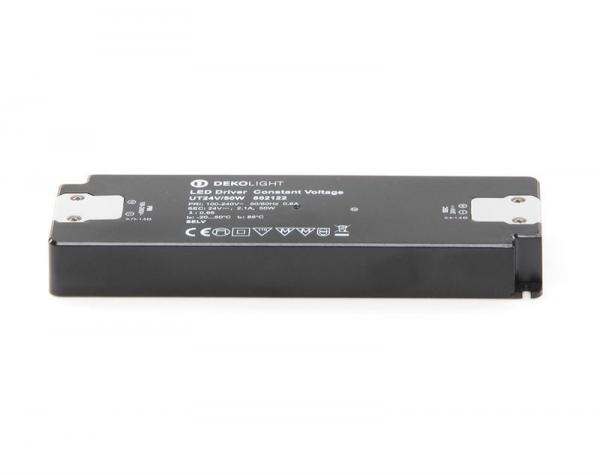 Deko-Light Netzgerät, FLAT, CV, UT24V/50W, spannungskonstant, 100-240V AC/50-60Hz, 24V DC, 0-210 mA,