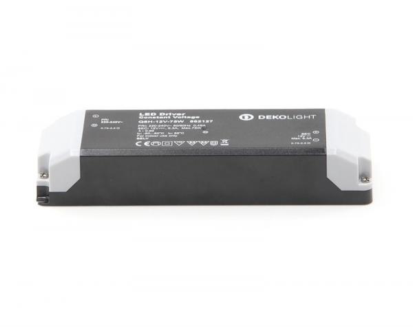 Deko-Light Netzgerät, BASIC, CV, Q8H-12-75W, spannungskonstant, 220-240V AC/50-60Hz, 12V DC, 0-6300