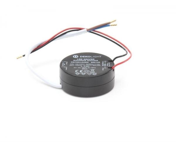Deko-Light Netzgerät, ROUND, CC, RS700mA/8W, stromkonstant, 100-240V AC/50-60Hz, 6-12V DC, 700 mA, 4