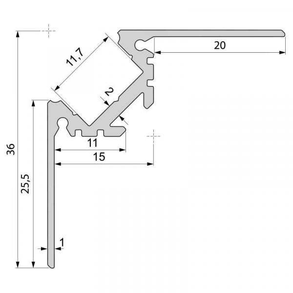 Trockenbau Eck-Profil Ecke außen AV-02-10