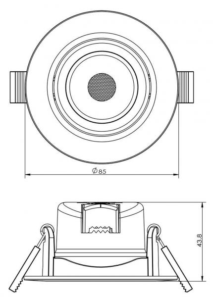 SMD-68-230V-2700K-rund