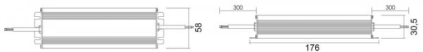 Deko-Light Netzgerät, IP, CV, V6-40-12, spannungskonstant, 100-240V AC/50-60Hz, 12V DC, 500 mA, 0-33