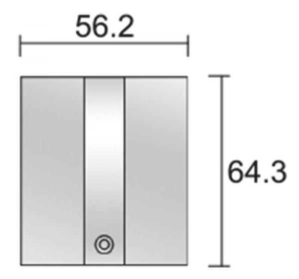 D Line Abdeckblende Einspeiser links/rechts