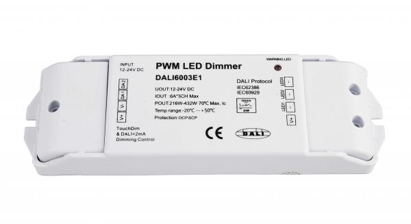 Deko-Light Controller, DALI PWM Dimmer CV 3CH, 12/24V, 6A/Channel, spannungskonstant, dimmbar: DALI-