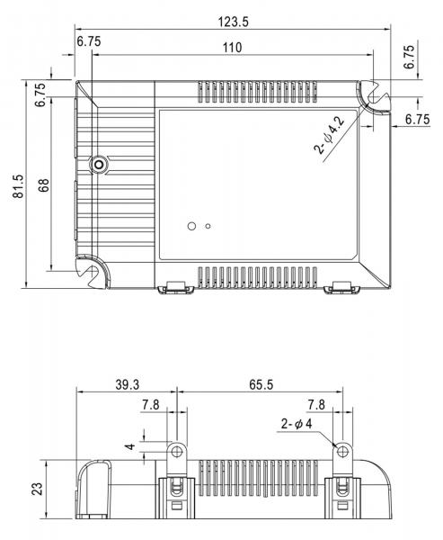 Meanwell Netzgerät, DIM, Multi CC, LCM-60KN - KNX, stromkonstant, dimmbar: KNX, 180 - 295 VAC47-63Hz